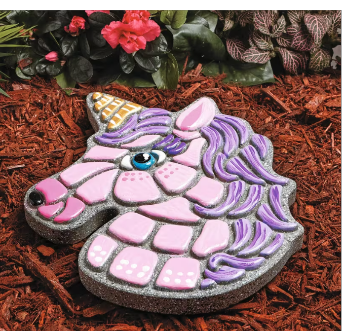 Paint Your Own Stepping Stone: Unicorn Craft Project