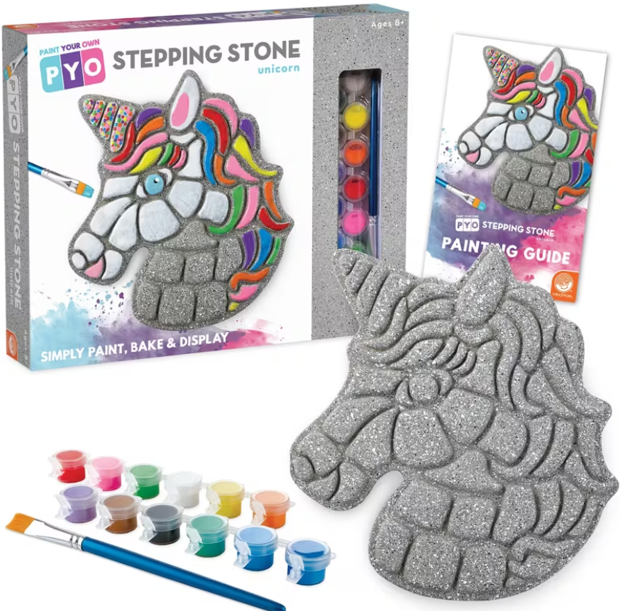 Paint Your Own Stepping Stone: Unicorn Craft Project