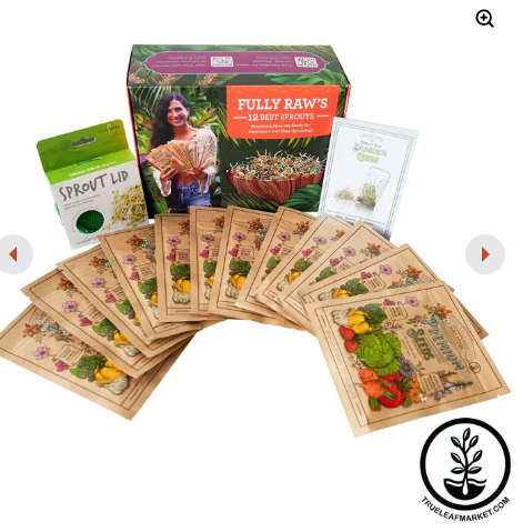 Sprouting Kit - Fully Raw's 12 Best Sprouts