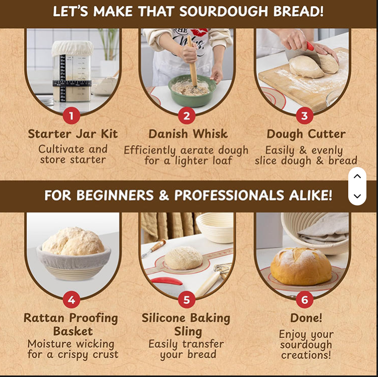 Learn The Art Of Sourdough Bread Making Kit
