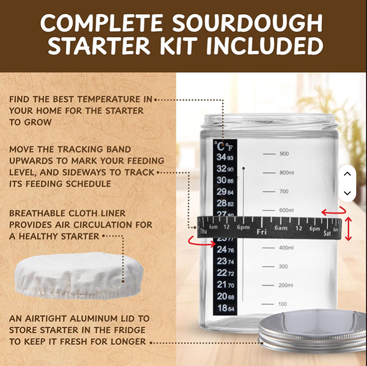 Learn The Art Of Sourdough Bread Making Kit