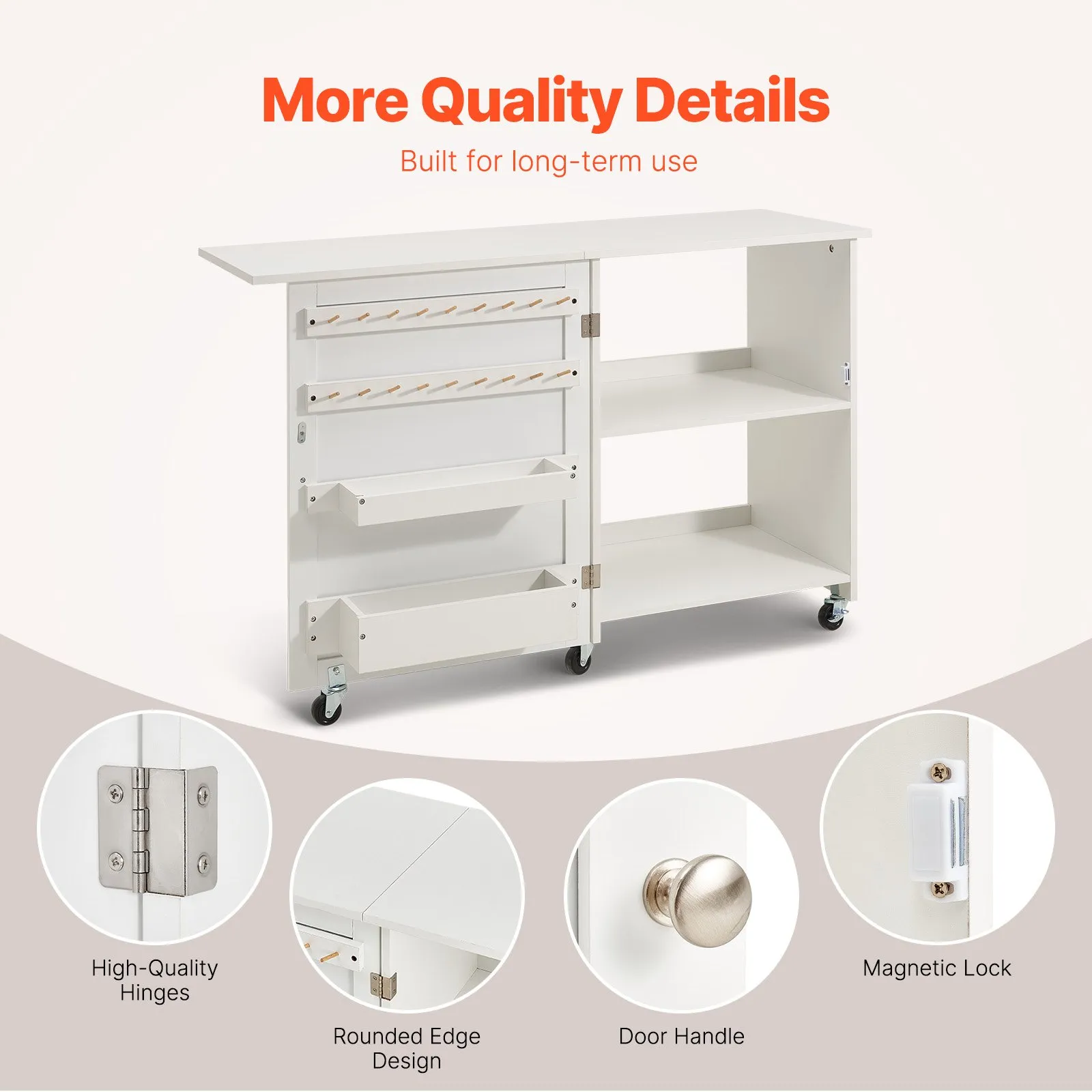 Folding Sewing Machine Table