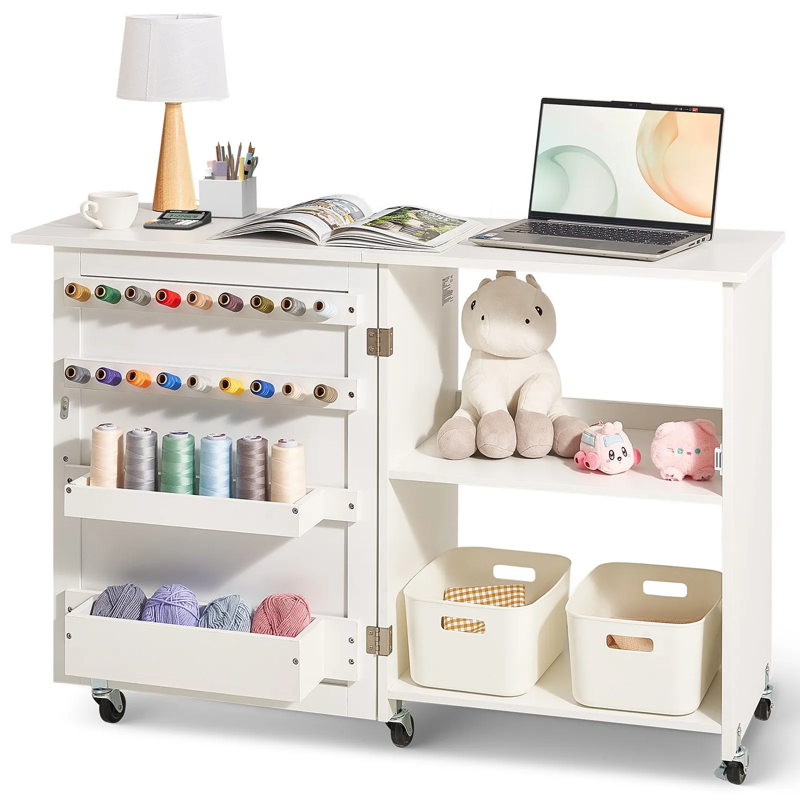 Folding Sewing Machine Table