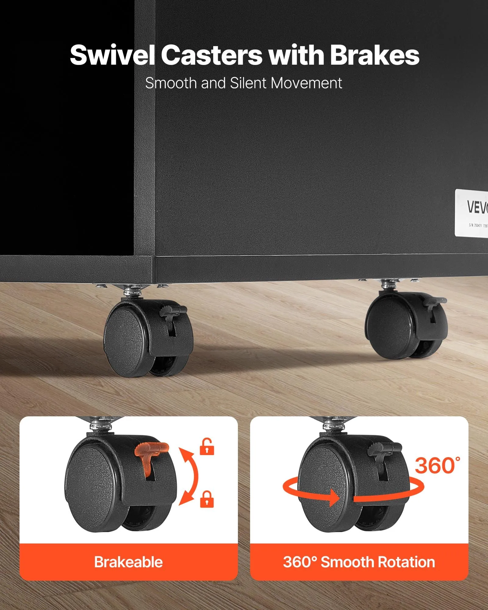 Modern Free Standing Printer Stand