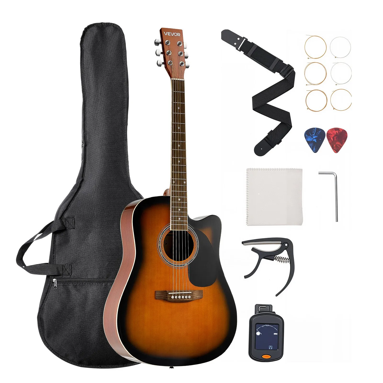 41 in Cutway Acoustic Guitar