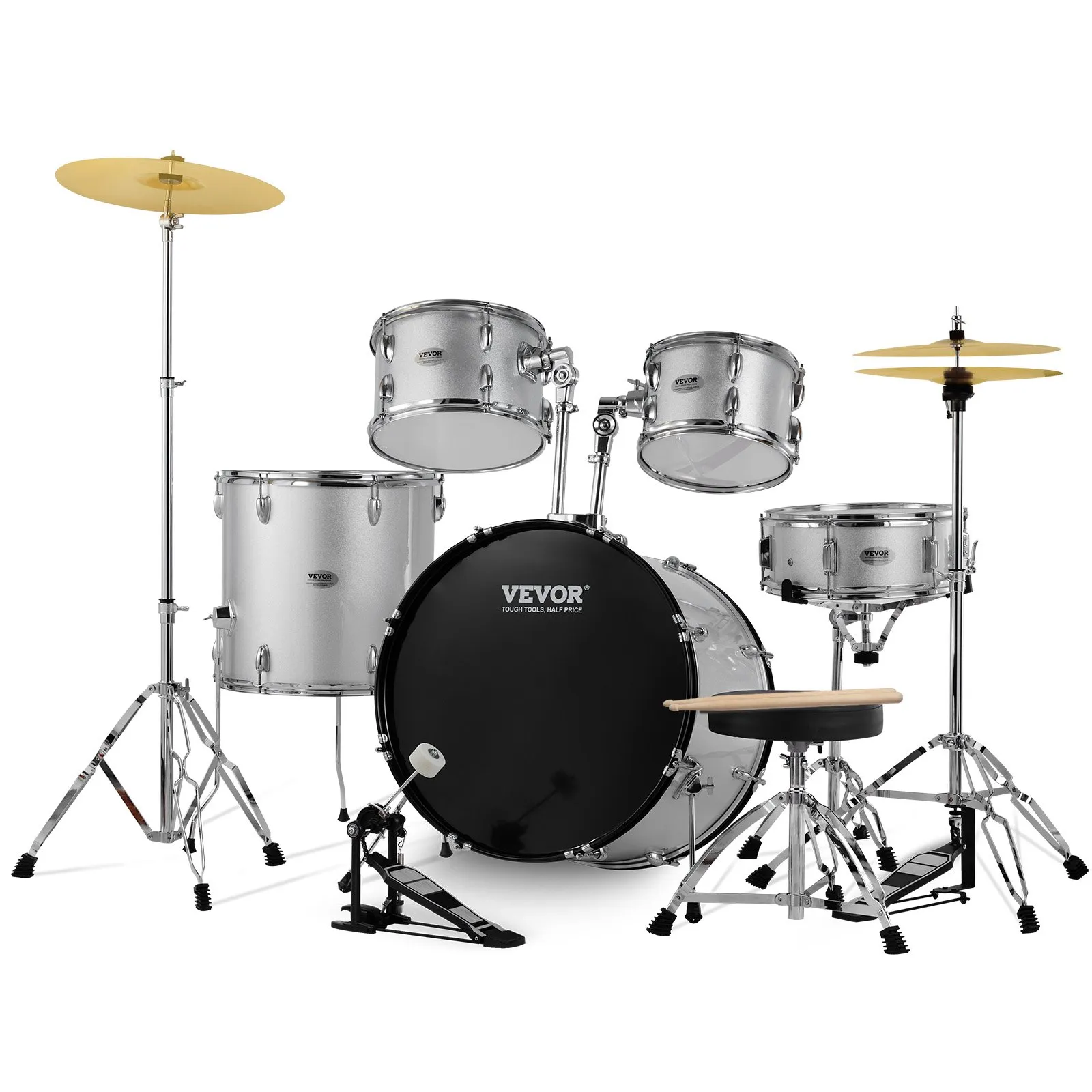 Drum Set, 5-Piece, 22 inches