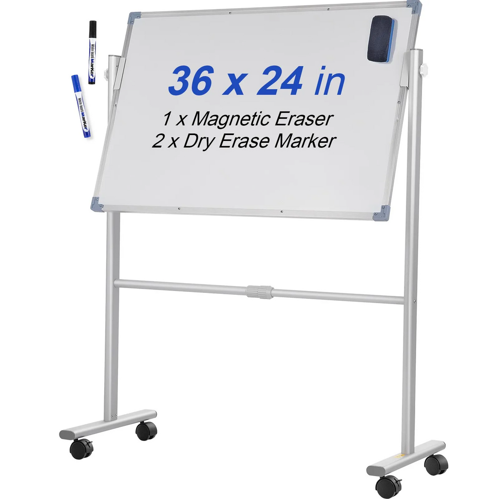 36x24 Rolling Whiteboard