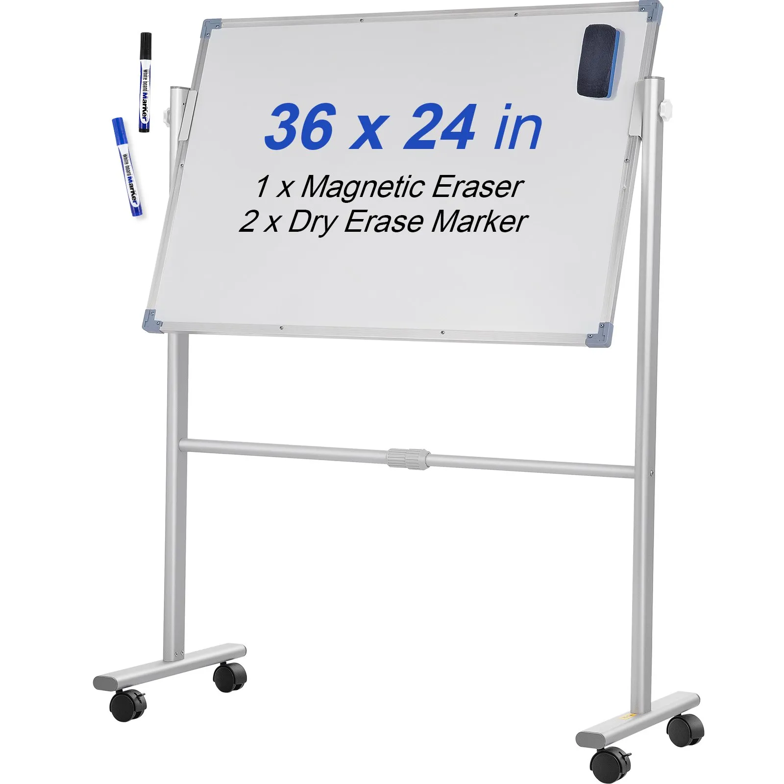 36x24 Rolling Whiteboard