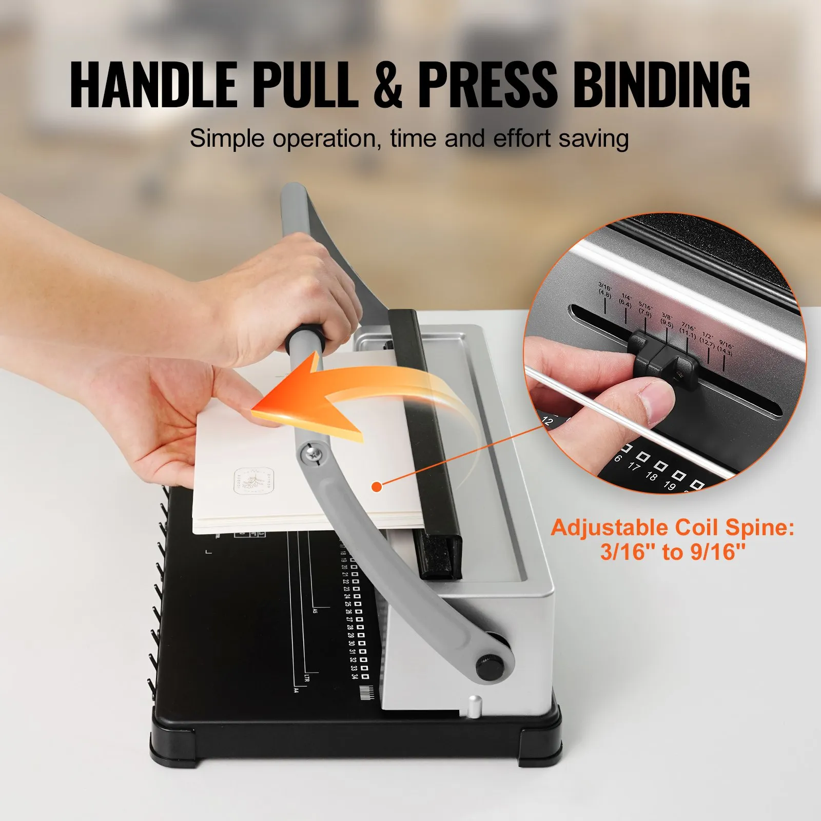 Coll Spiral Binding Machine