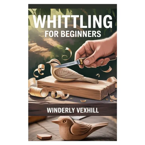 Whittling for Beginners: A Complete Step-By-Step Guide to Mastering the Basics, Essential Tools, Safe Techniques, and Easy Wood Carving Projects for F